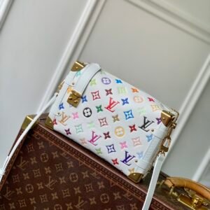 Louis Vuitton M14046 White Color Side Trunk medium handbags