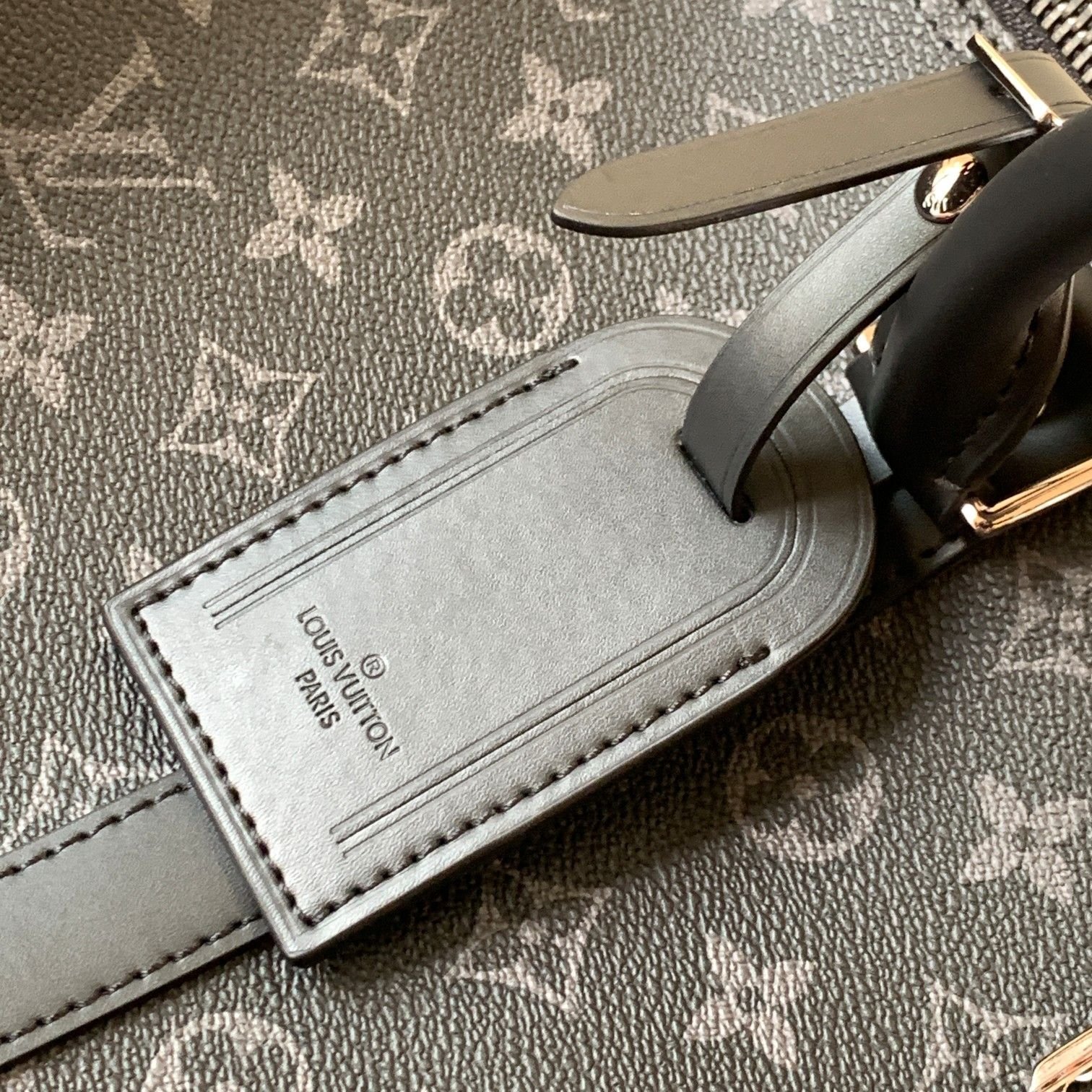 Louis Vuitton's special duty-free M40605 black flower Bag - Image 4