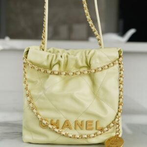 Chanel 23A 22Mini  Chicken yellow  Bag