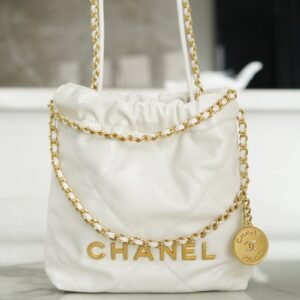 Chanel 23A 22Mini  platinum Bag